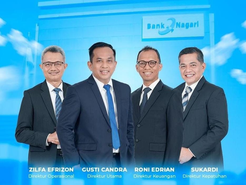 Pimpinan Bank Nagari Sumatera Barat